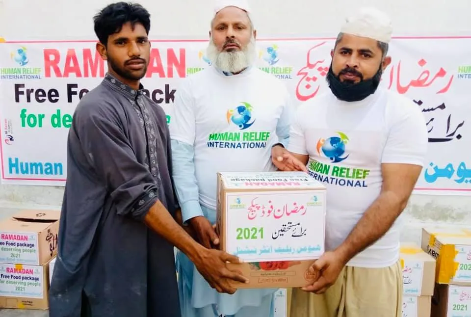 Ramadan food aid packages distributed to families